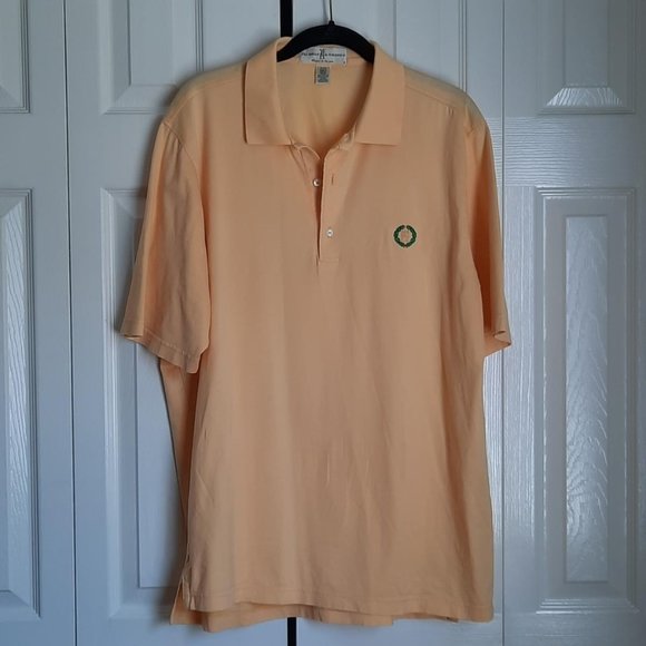Men's Oak Hill Country Club Fairway & Greene Oversized Cotton Polo Shirt Size M - Picture 1 of 5